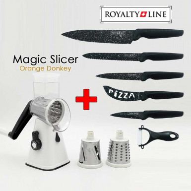 Promo Pack: Magic Slicer + Royalty Line knives set
